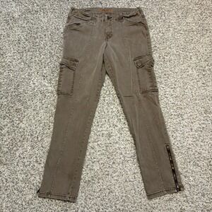 Worn Jeans Women's Cargo Pants – Brown – Size 12/31